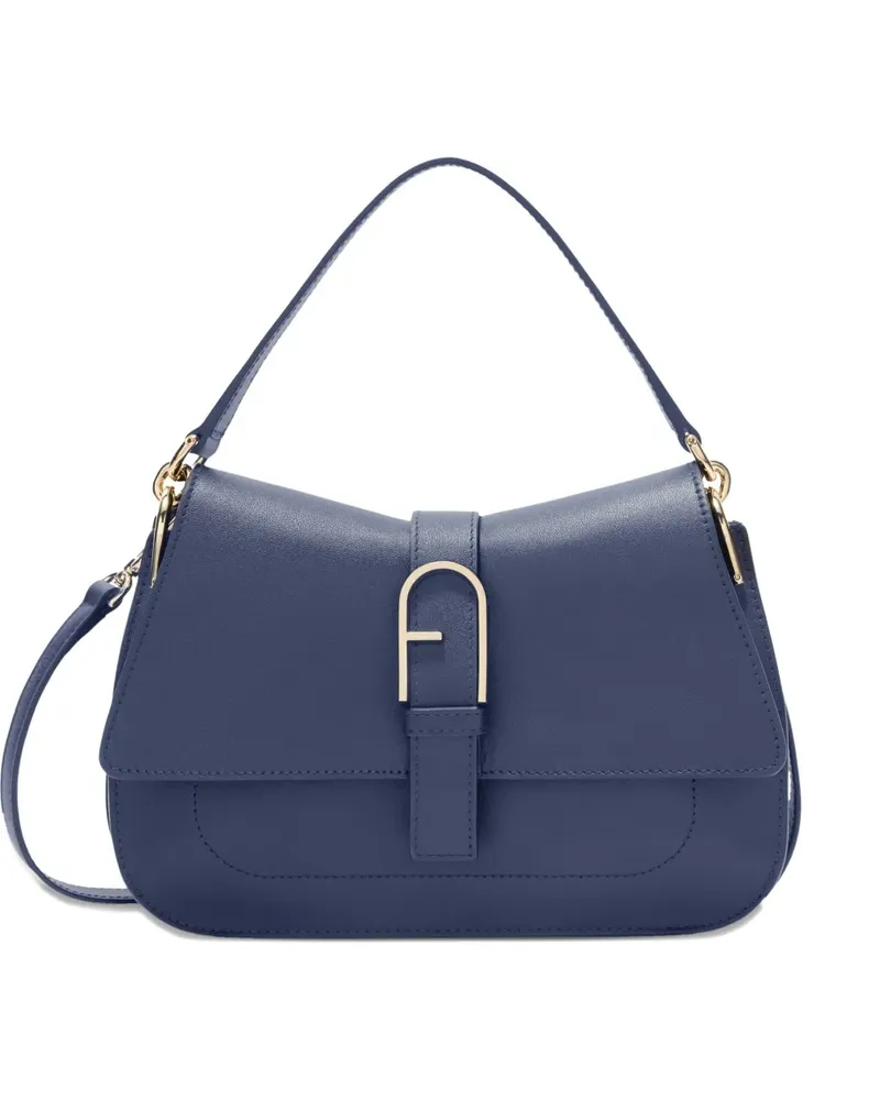 Furla Mittelgroßer Flow Tote Bag - Blau Blau