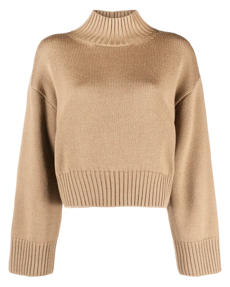 Fabiana Filippi Pullover mit Stehkragen - Nude Nude