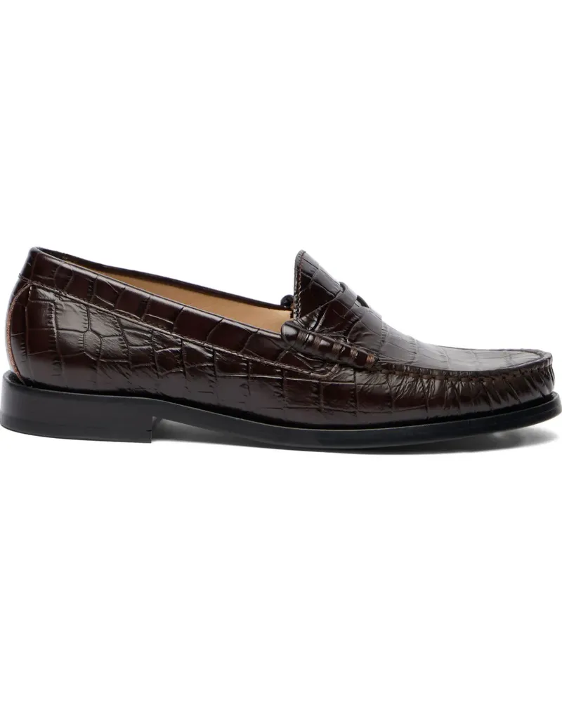 Stuart Weitzman Lottie loafers - Braun Braun