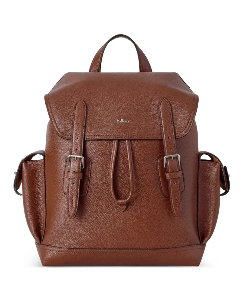 Mulberry small Heritage leather backpack - Braun Braun