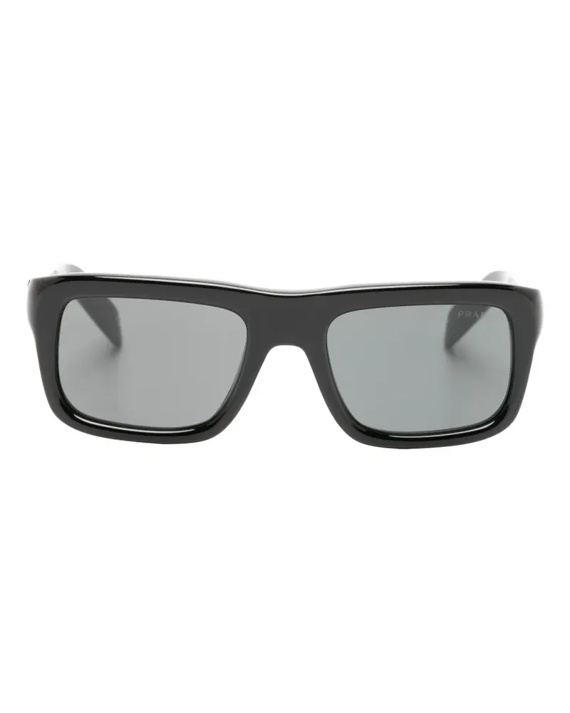 Prada rectangle-frame sunglasses - Schwarz Schwarz