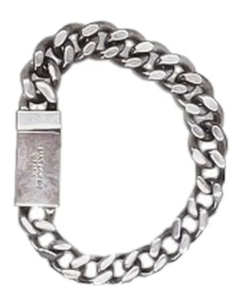 Saint Laurent Curb chain bracelet - Silber Silber