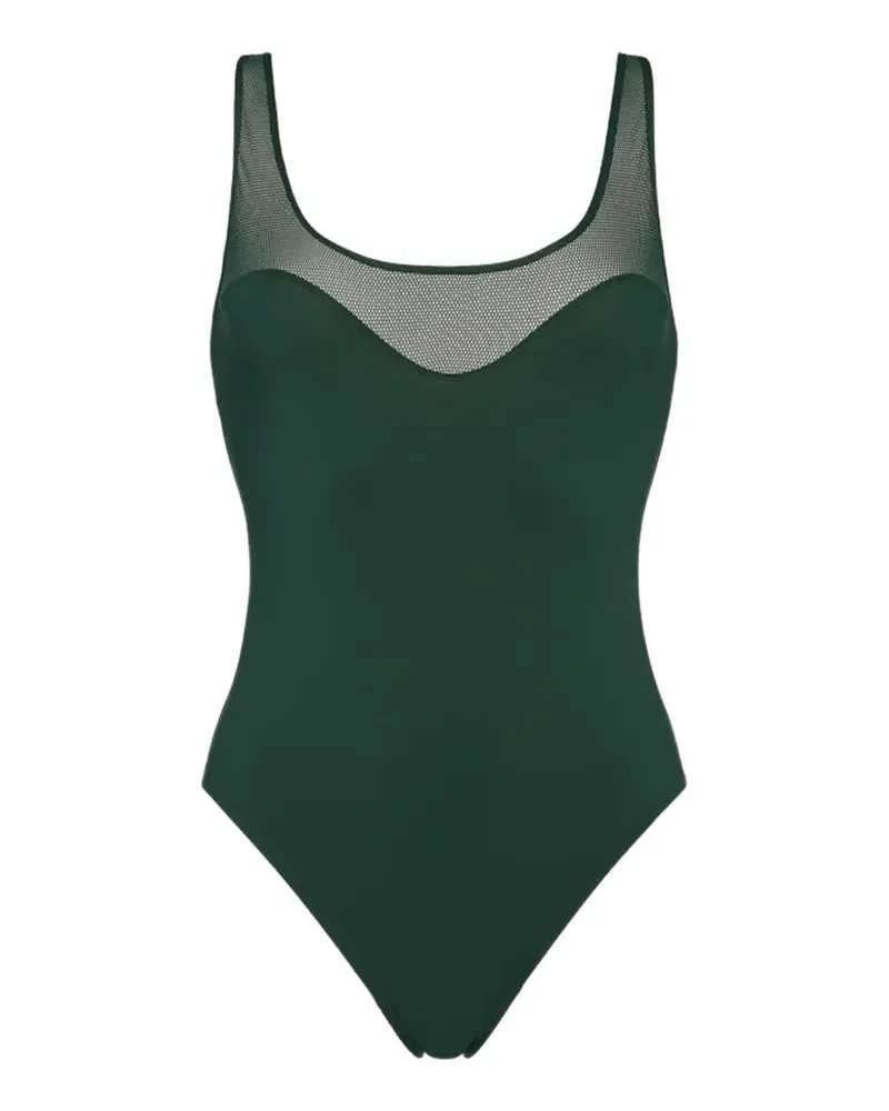 Eres Charisme mesh-panelled swimsuit - Grün Grün