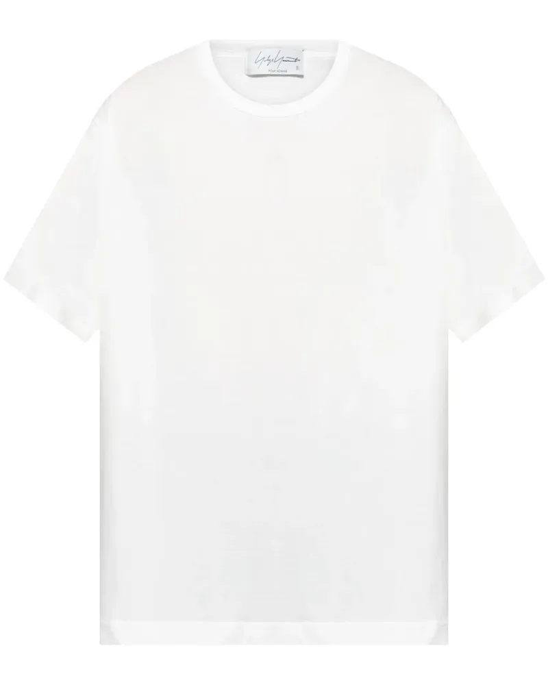 Yohji Yamamoto T-Shirt aus Baumwolle - Weiß Weiß