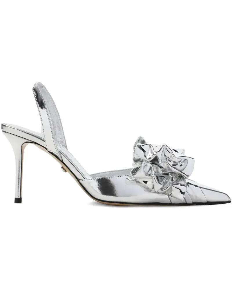 Mach & Mach Slingback-Pumps mit Schleife - Grau Grau