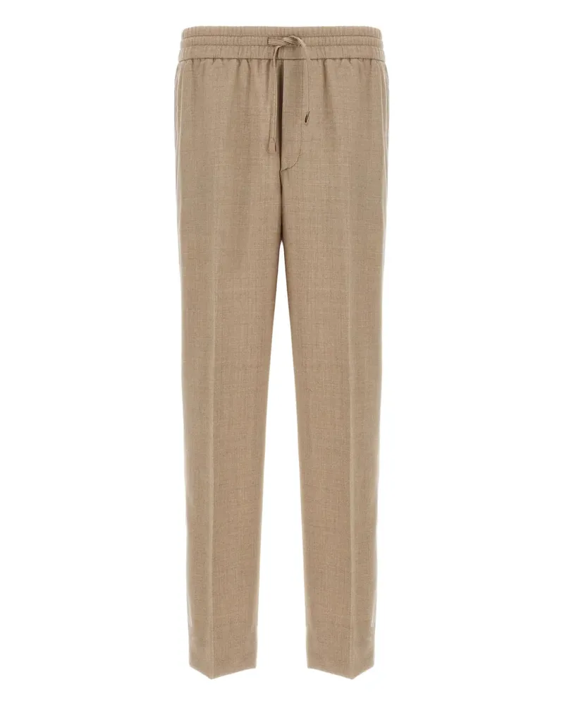 Brioni Hose mit Kordelzug - Nude Nude