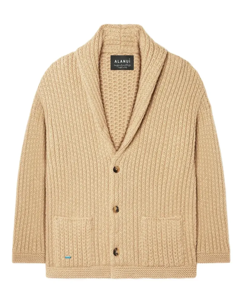 Alanui Cardigan mit aufgesetzten Taschen - Nude Nude