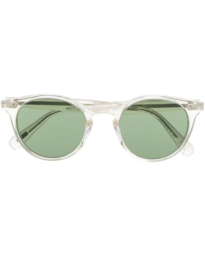 Oliver Peoples Romare Sonnenbrille mit rundem Gestell - Nude Nude