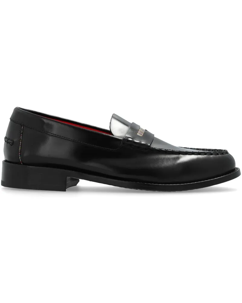 Paul Smith Loafer mit runder Kappe Schwarz