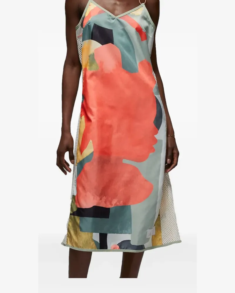 Jordan x Bephies Beauty Supply "Orange" Spaghettikleid Orange