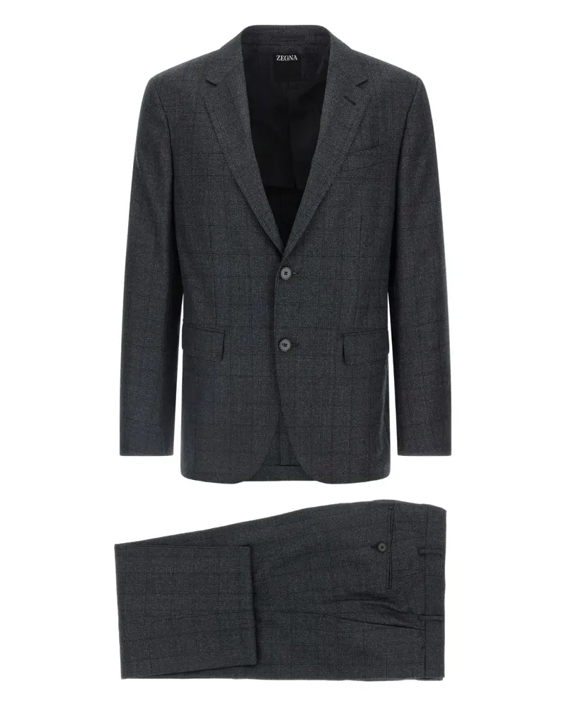 Ermenegildo Zegna Prince of Wales-check suit - Grau Grau