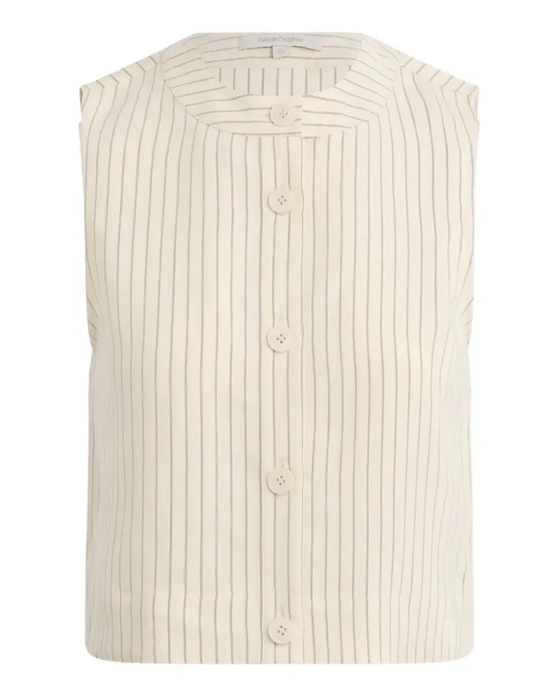 Favorite Daughter Fine Line pinstripe top - Nude Nude