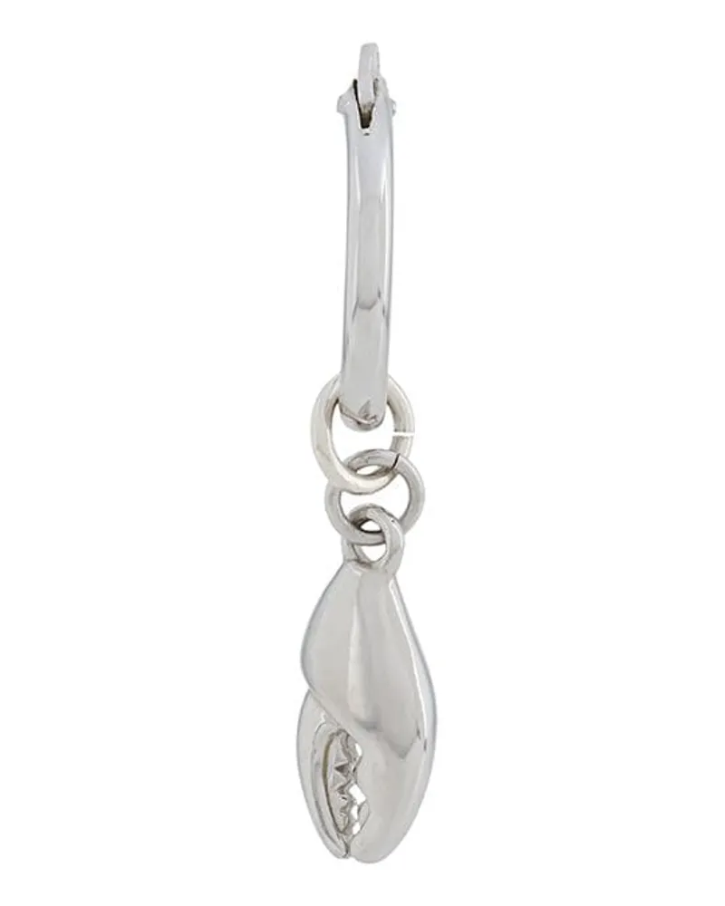 True Rocks Ohrring mit Krabbenschere - Silber Silber