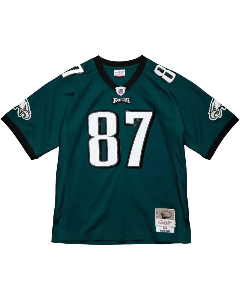 Mitchell & Ness 2009 Brent Celek Philadelphia Eagles Legacy Player Trikot - Grün Grün