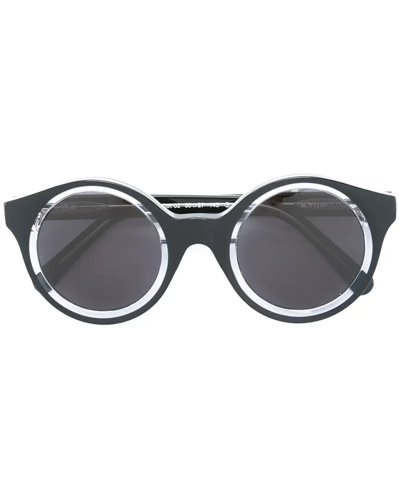 Kyme Isa' Sonnenbrille - Schwarz Schwarz
