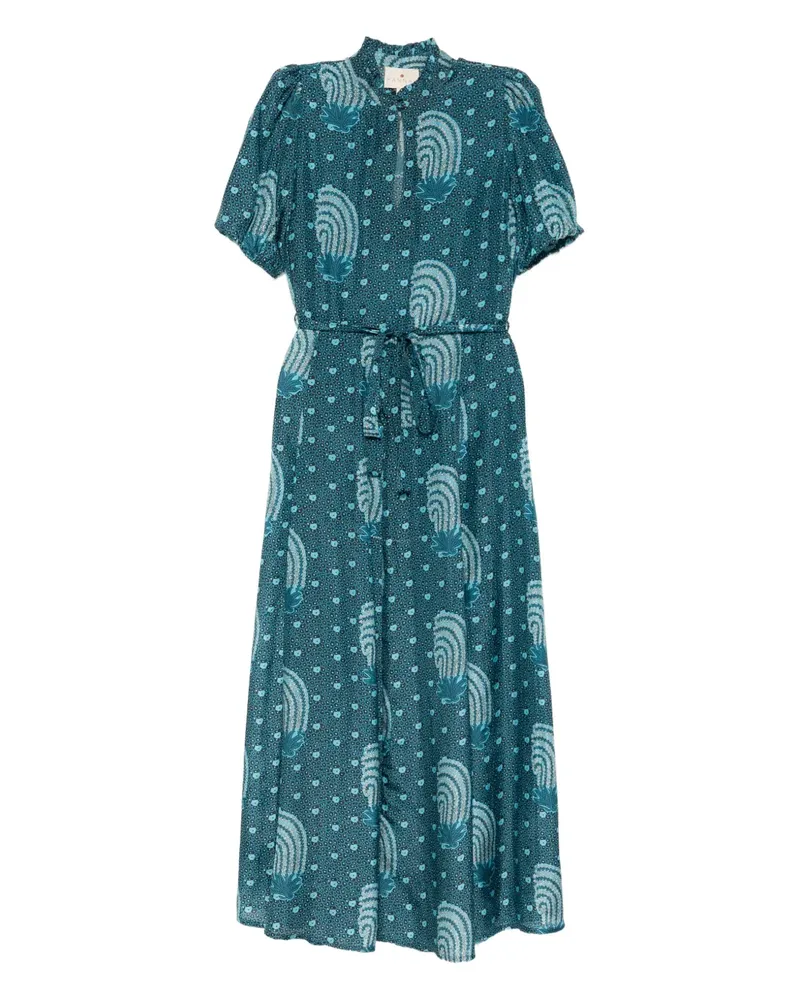 Hannah Artwear Oceanus Kleid - Blau Blau