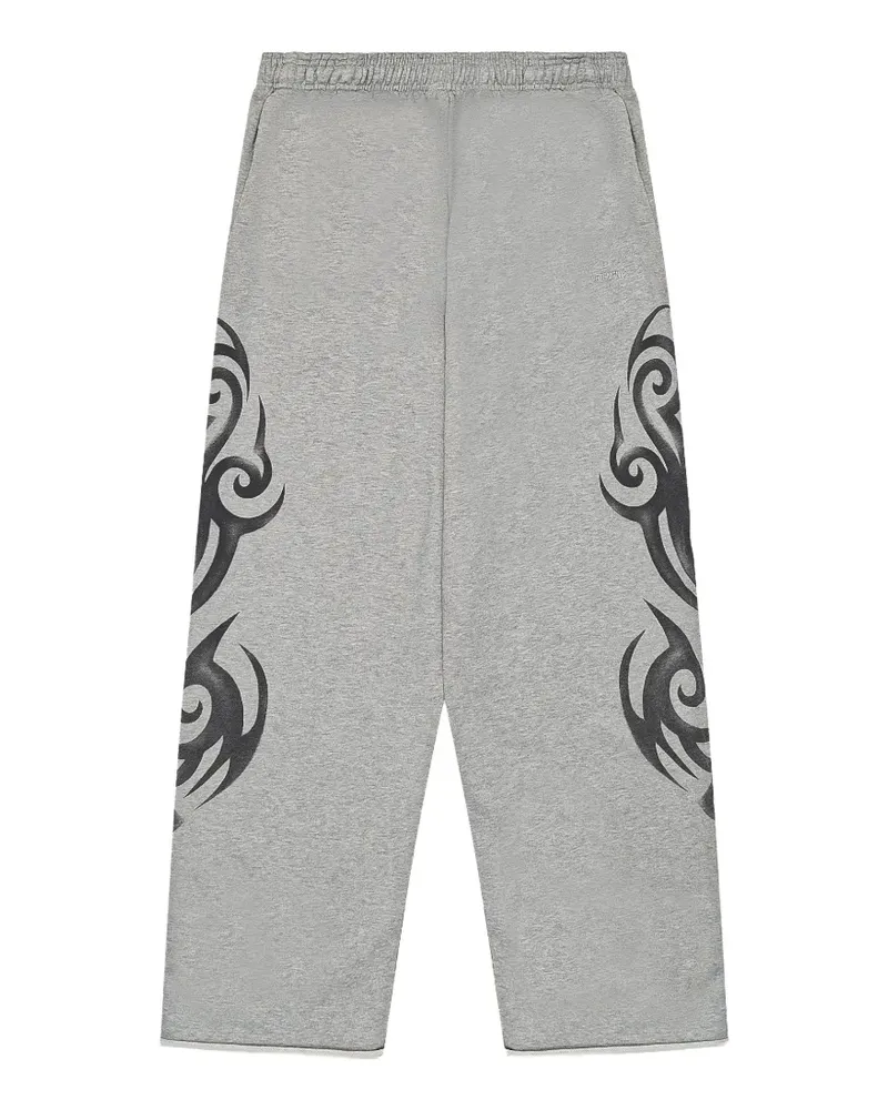 VETEMENTS Jogginghose mit Graffiti-Print - Grau Grau