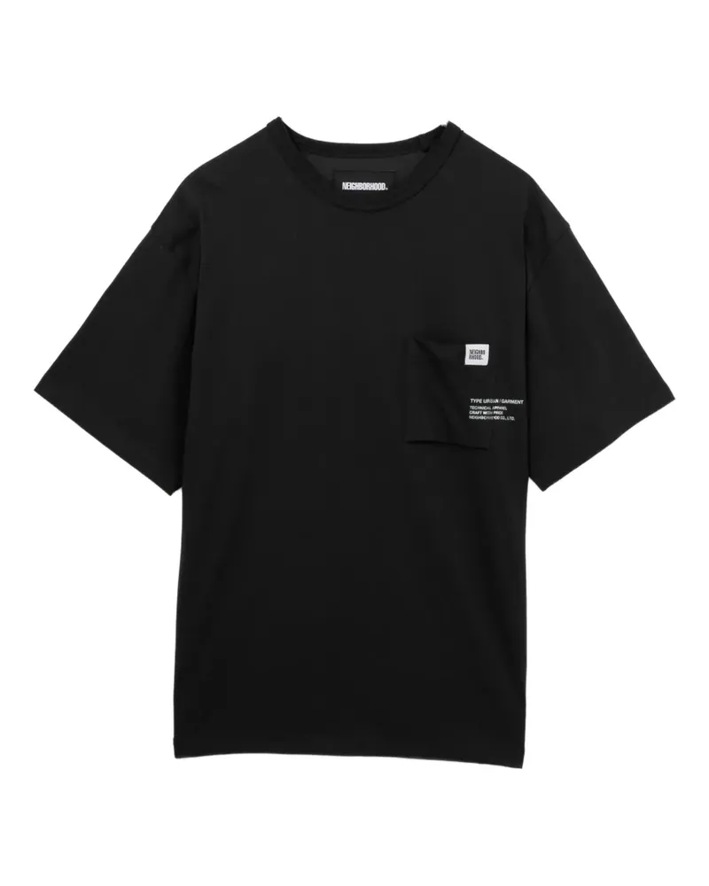 Neighborhood Sheltech T-Shirt - Schwarz Schwarz