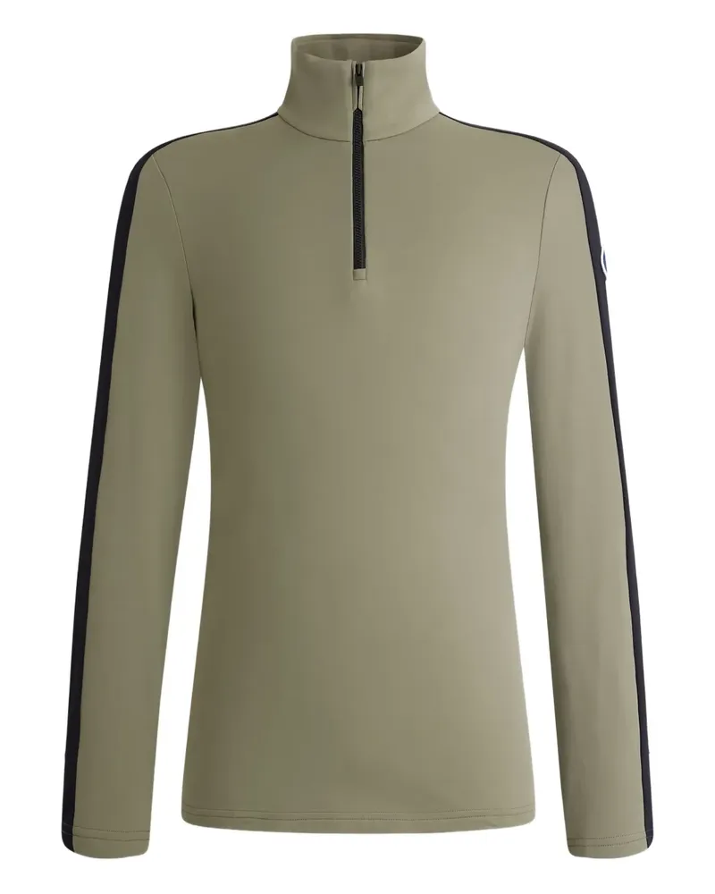 FUSALP high-neck panelled T-shirt - Grün Grün