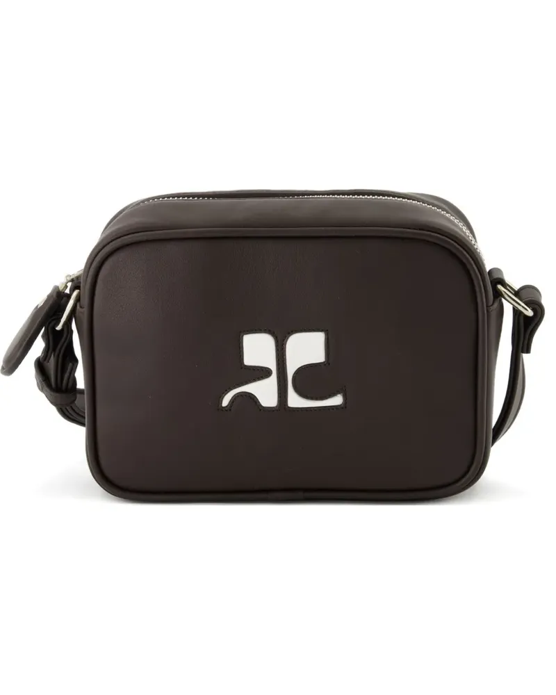 Courrèges Reedition Kuriertasche - Braun Braun