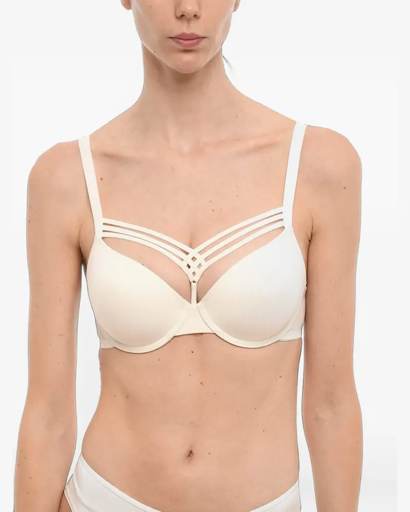 Marlies Dekkers Dame de Paris cut-out detail bra - Nude Nude