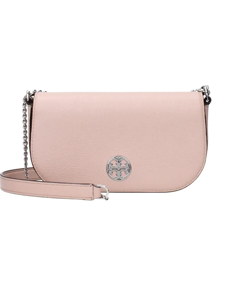 Tory Burch mini Miller leather crossbody bag - Rosa Rosa