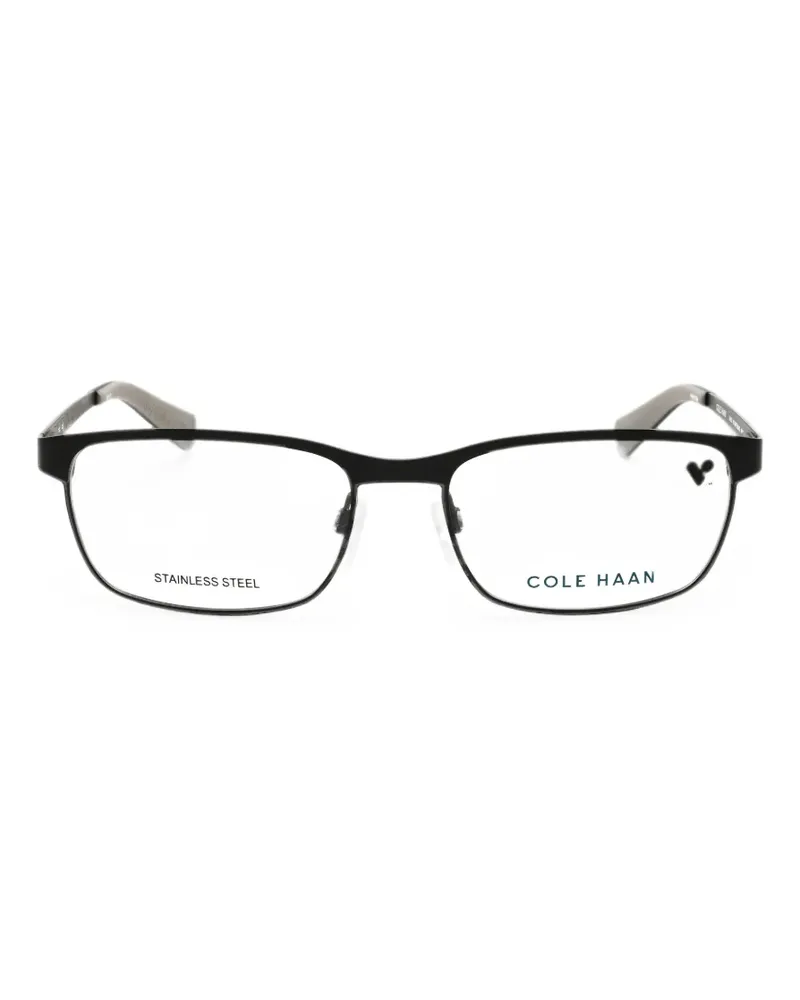 COLE HAAN Brille mit eckigem Gestell - Schwarz Schwarz