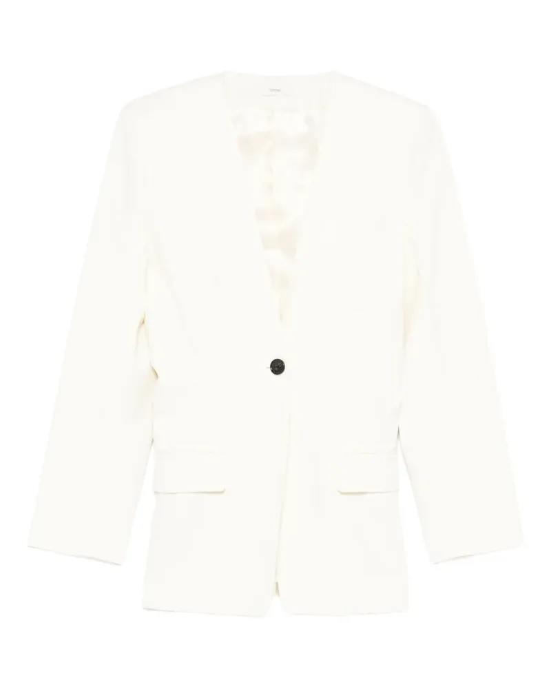 Totême Slouch Blazer mit Knöpfen - Nude Nude