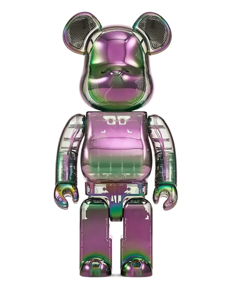 Medicom Toy Be@rBrick Figur (28cm) - Schwarz Schwarz