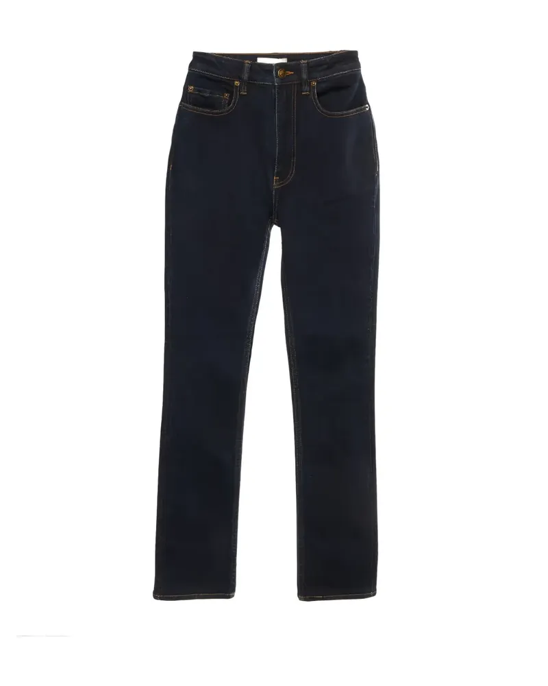 FourTwoFour on Fairfax Naomie straight-leg jeans - Blau Blau