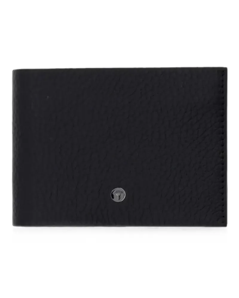 JOOP! Cardona Alfredo logo-plaque grained wallet - Schwarz Schwarz