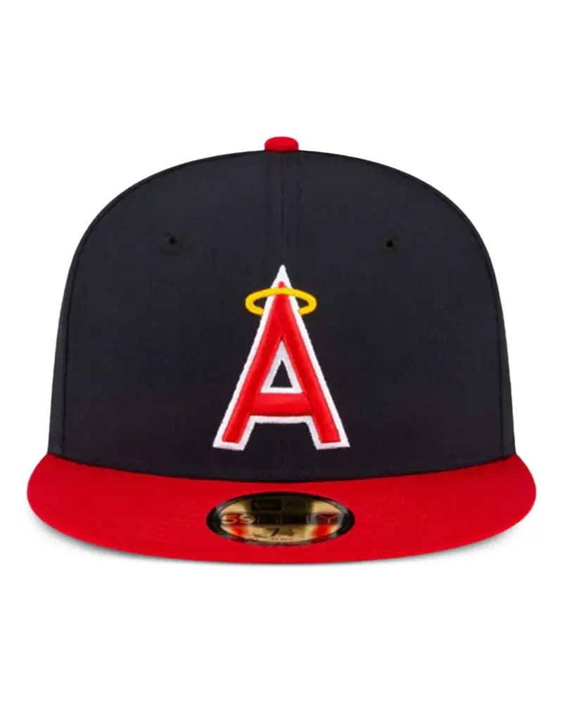 New Era 59FIFTY Los Angeles Angels Authentic embroidered-logo cap - Blau Blau