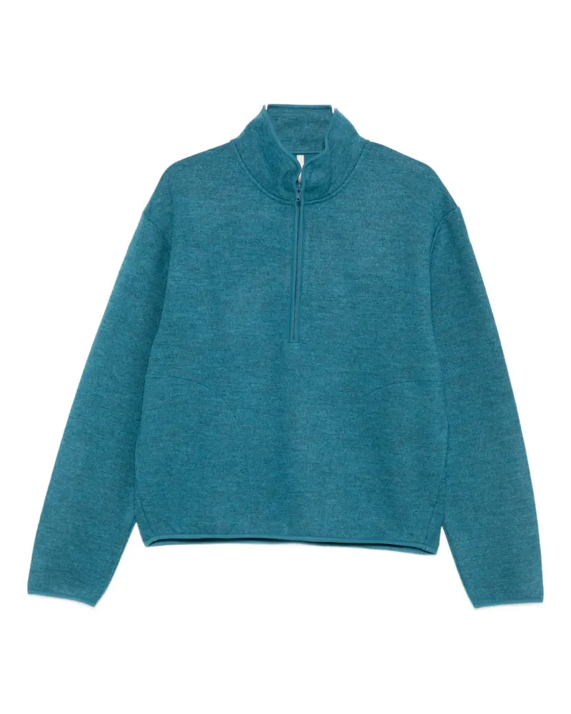 Sunflower Sweatshirt mit Reißverschluss - Blau Blau