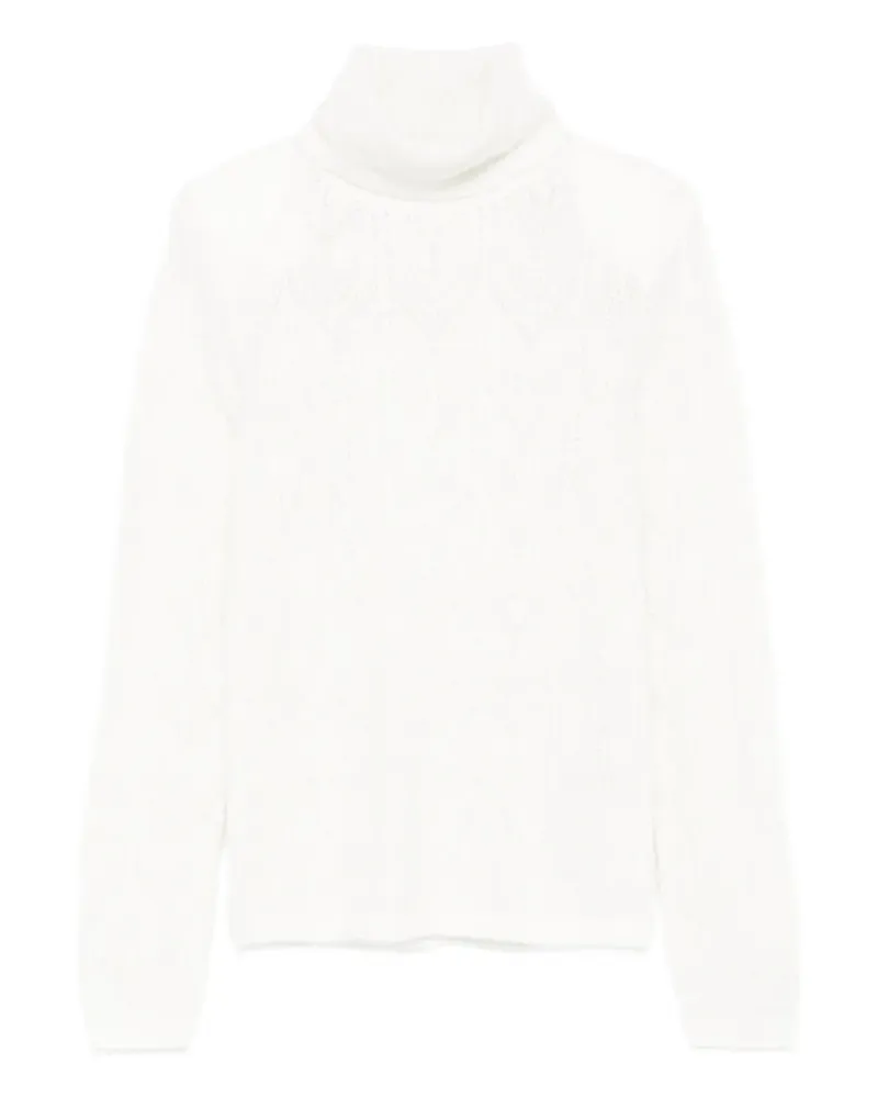 P.A.R.O.S.H. P.A.R.O H. Pullover mit Rollkragen - Weiß Weiß