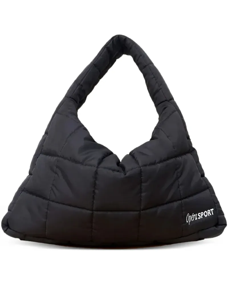 OpéraSPORT Gesteppte Jerome Kuriertasche - Schwarz Schwarz