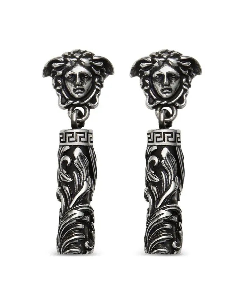Versace Ohrringe mit Medusa-Kopf - Silber Silber