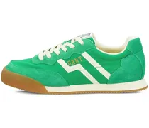 Retro Sport-Sneakers - Grün