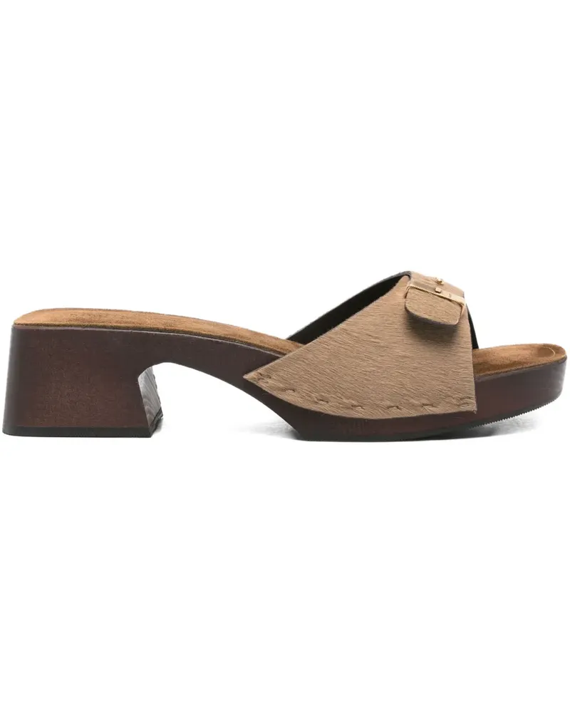 KHAITE Britt Sandalen 50mm - Nude Nude