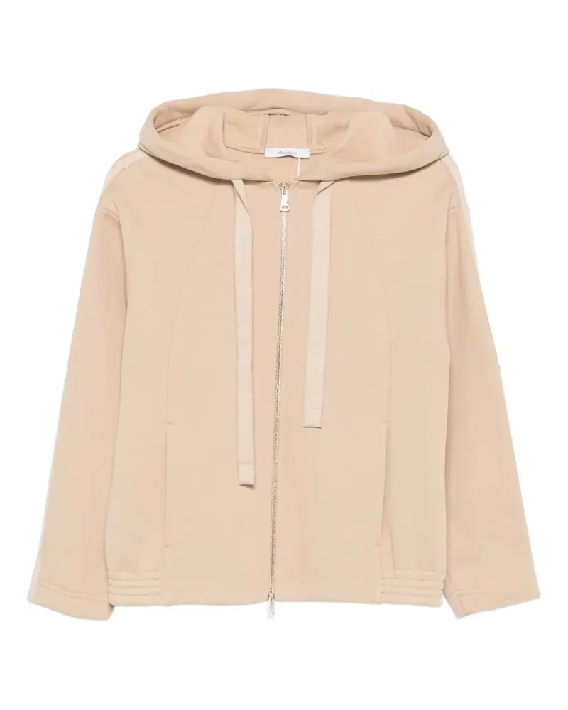 Max Mara Kapuzenjacke mit Streifendetail - Rosa Rosa