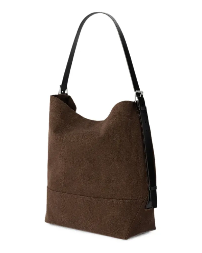 Christophe Lemaire Tote Bag mit Gürtel - Braun Braun