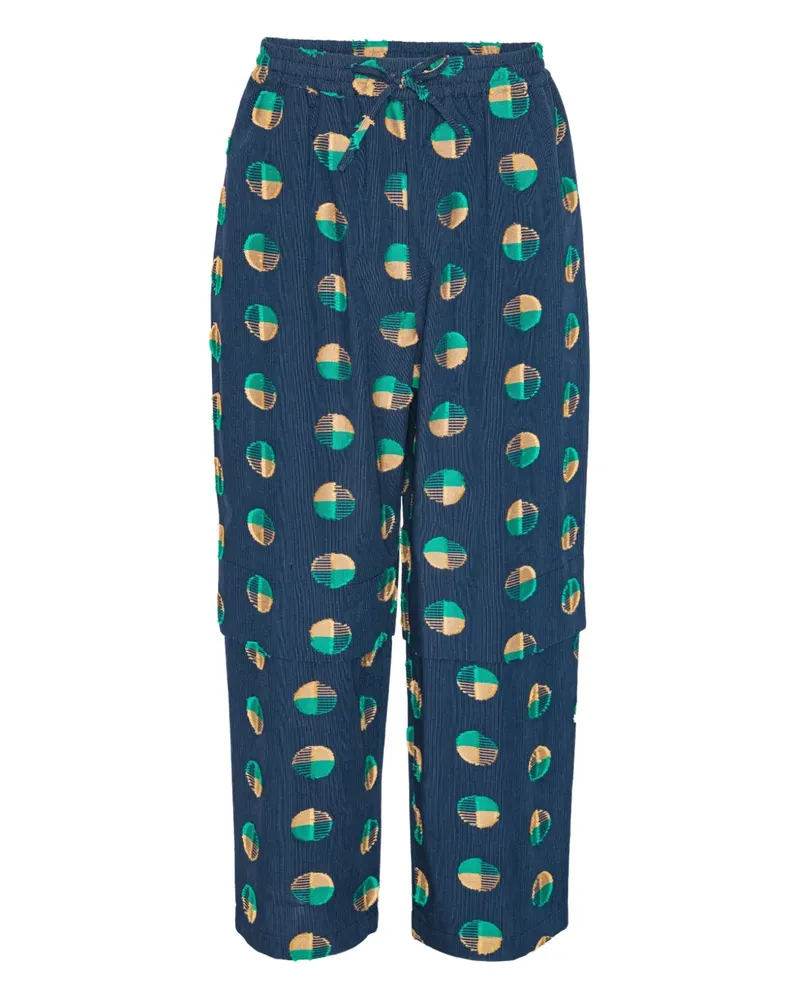 Henrik Vibskov Shants Hose mit Kordelzug - Blau Blau