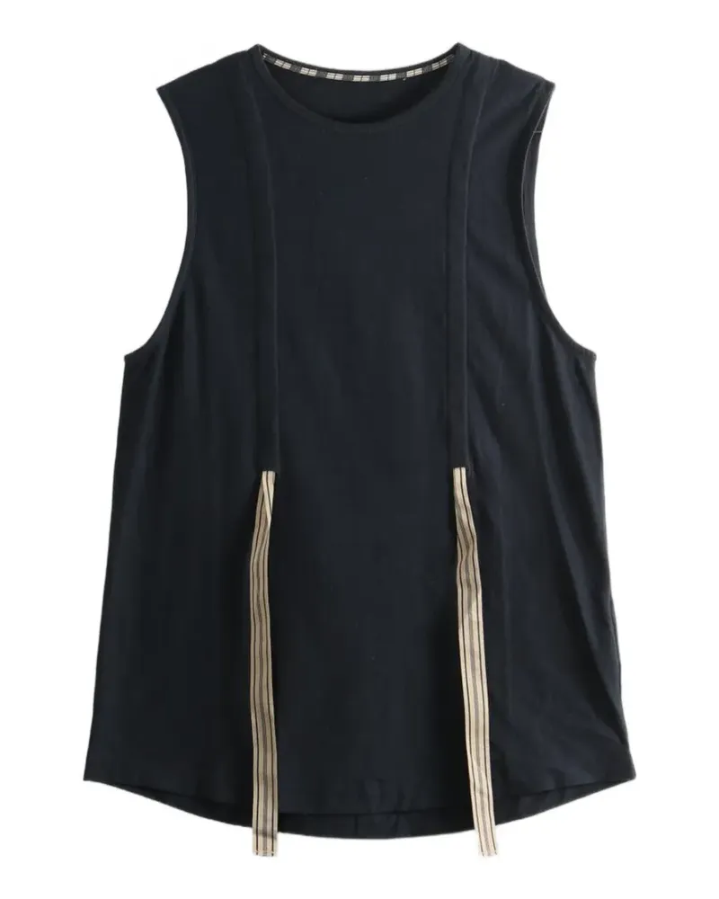 Ziggy Chen sleeveless top - Schwarz Schwarz