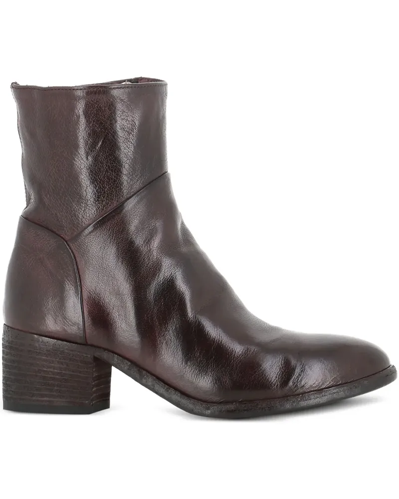 Officine Creative Italia Stiefel mit Blockabsatz - Braun Braun