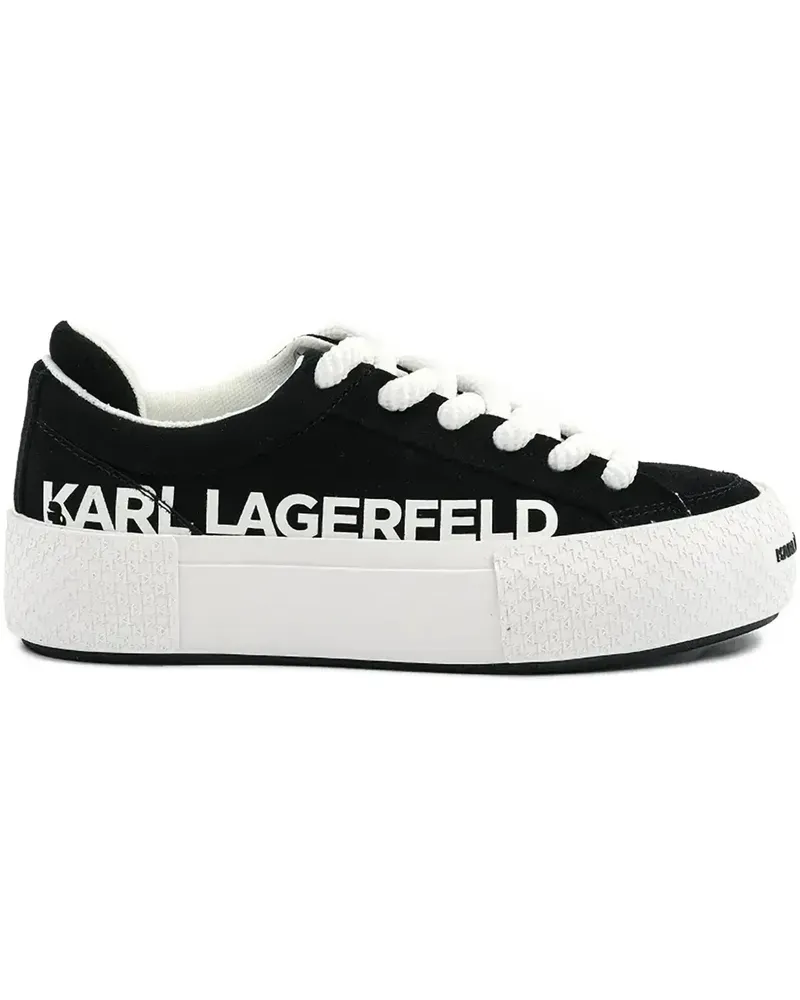 Karl Lagerfeld Sneakers mit Logo-Print - Schwarz Schwarz
