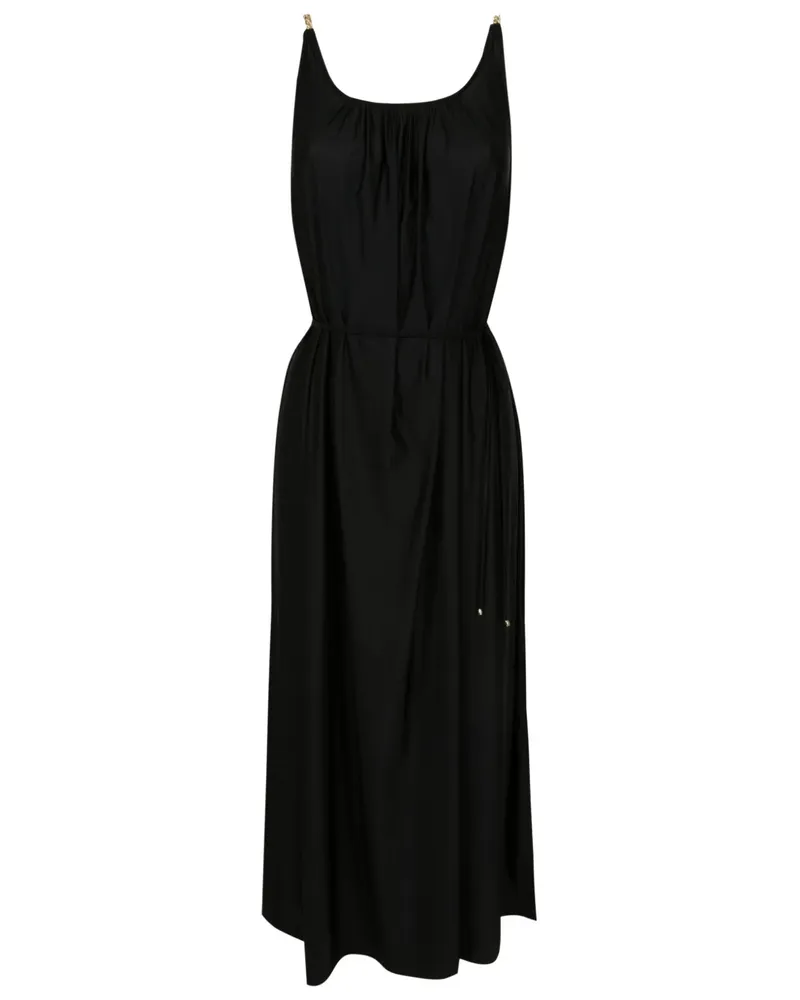 Lenny Niemeyer Kleid mit Kettenborten - Schwarz Schwarz