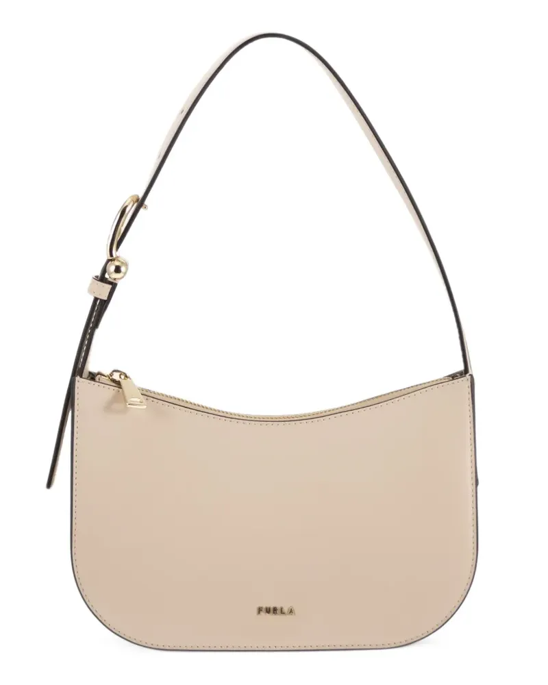 Furla Sara leather shoulder bag - Nude Nude