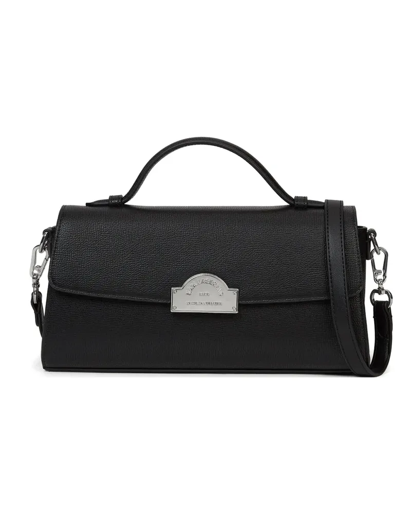Karl Lagerfeld Rue St-Guillaume top-handle crossbody bag - Schwarz Schwarz