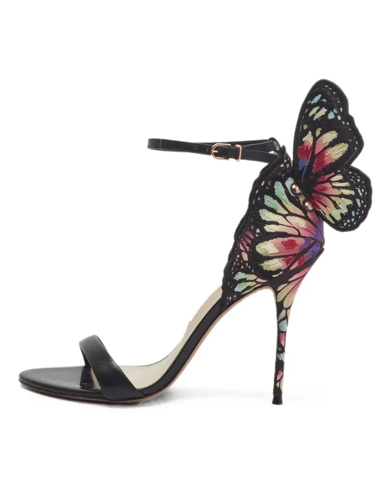 Sophia Webster Evangeline butterfly-wing sandals - Schwarz Schwarz
