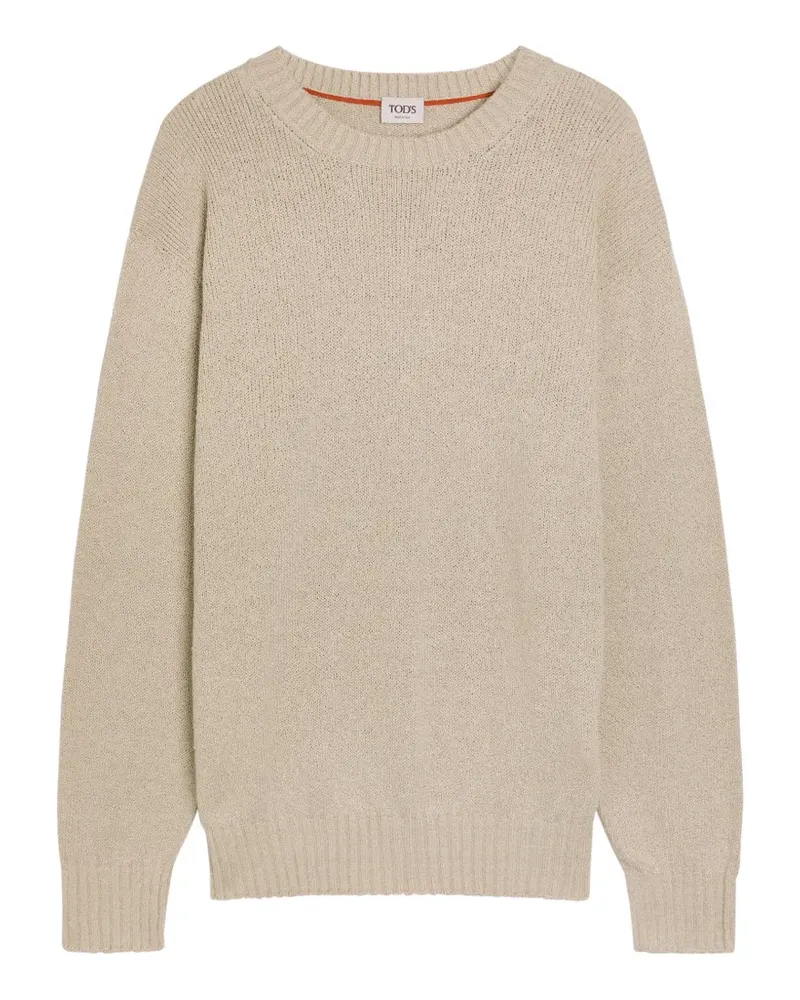 TOD'S chunky-knit sweater - Nude Nude