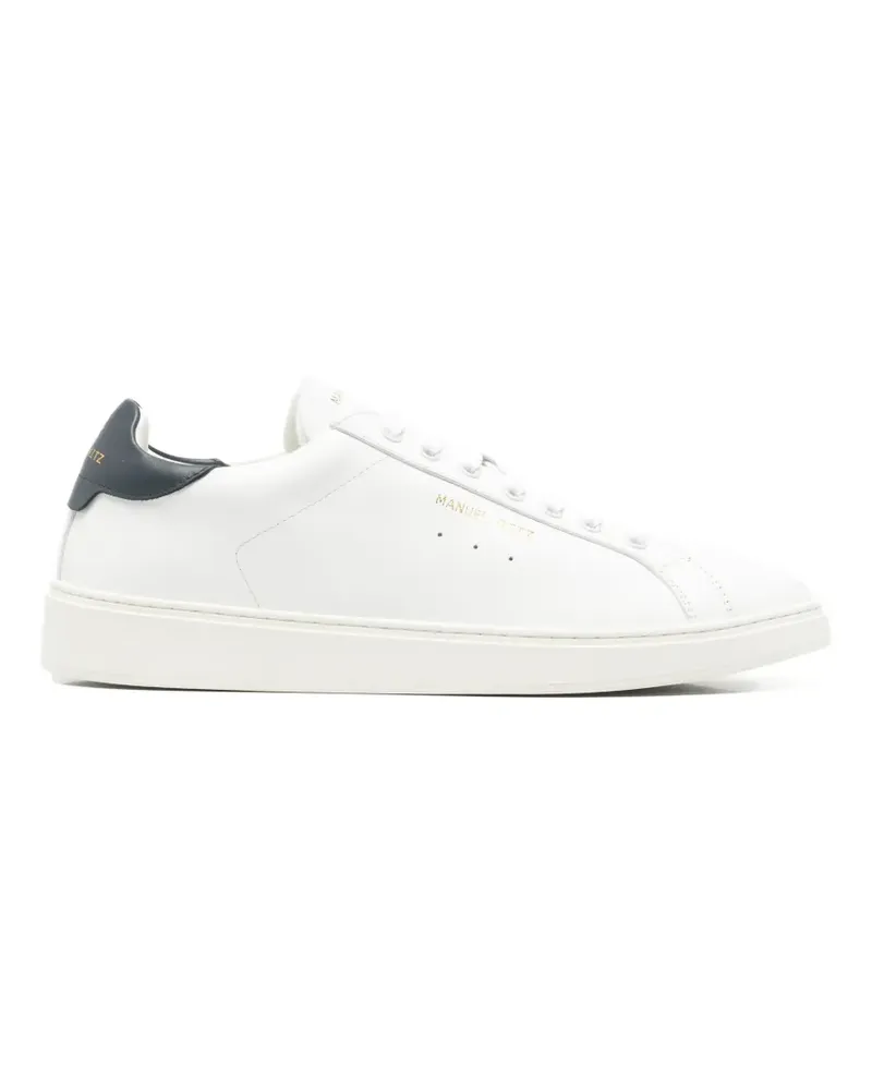 Manuel Ritz Sneakers mit Logo-Print - Weiß Weiß